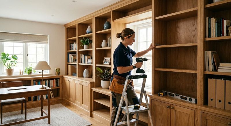 Built In Shelving Service in Frederick, MD