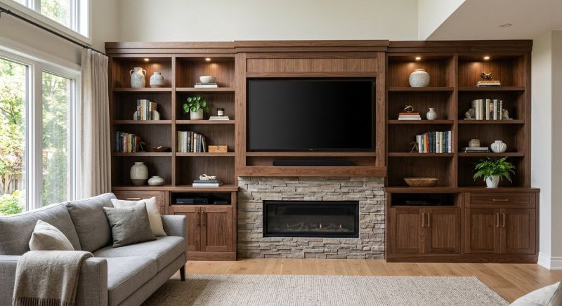 Fireplace Built Ins Installation in Winston Salem, NC